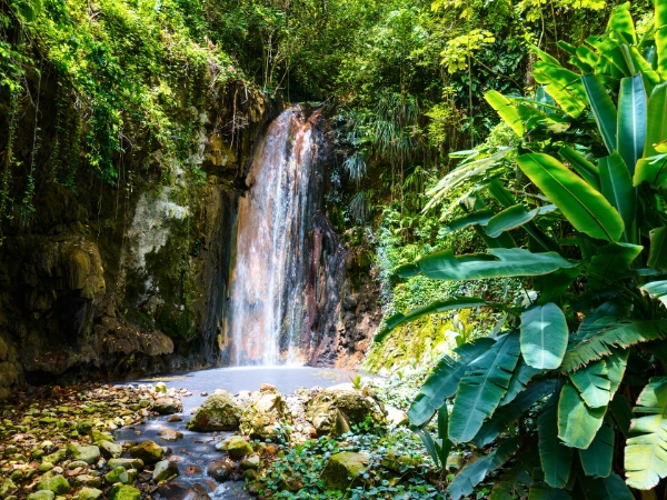 Diamond Falls Saint Lucia