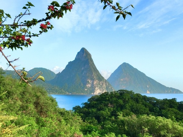 Gros Piton and Petit Piton